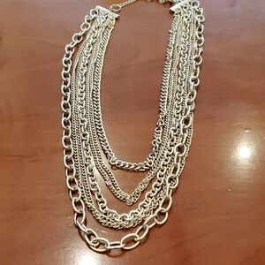 Multi Chain Layered Necklace